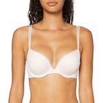 Calvin Klein Women's Push Up Plunge Push-up Bra, Pink (NYMPHS THIGH 2NT), 38B