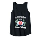 Womens School Nurse Back to School Nurse Day RN Medical Nursing Tank Top