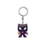 Porte Clé Marvel - Holiday Black Panther Pocket Pop 4cm