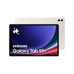 Samsung Galaxy Tab S9+ 5G Android Tablet, 256GB Storage, S Pen Included, Unlocked, Beige, 3 Year Extended Warranty (UK Version)