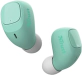 Mobile Nika Compact Écouteurs Bluetooth Sans Fil Avec Coque De Charge (True Wireless, Micro Intégré, Jusqu'À 18H D'Utilisation) - Turquo