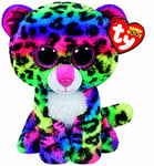 Ty - TY37189 - Beanie Boo's - Peluche Dotty Le Léopard 15 cm