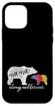 Coque pour iPhone 12 mini Rainbow Mama Bear LGBT Always Forever Love Support Pride LGBT