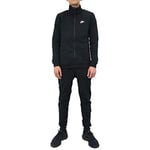 Nike Mens' Nike Sportswear CE TRK Suit Fleece Tracksuit, Black/White, Medium