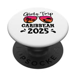 Voyage de filles des Caraïbes 2025 Vacation Groupe Weekend Party PopSockets PopGrip Interchangeable