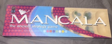 Wooden Mancala Ancient Strategy Game - Lagoon Games - Contents Sealed