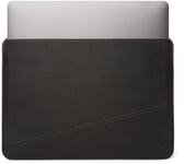 Decoded Leather Frame Sleeve (Macbook 13) - Svart