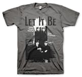 Hybris Beatles - Let It Be T-Shirt (Dark-Heather,XL)