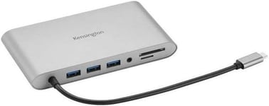 Uh1440P - Station D`Accueil Usb-C 10-En-1 Avec Double Sortie Vidéo, 5 Gbits/S, Sans Pilote, Compatibilité Universelle, 3 Ports Usb-A, Alimentation 85W, Câble Inclus (K33853Ww)[VID060534]