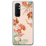 Babaco ERT GROUP mobile phone case for Xiaomi MI NOTE 10 Lite original and officially Licensed pattern Flowers 057 optimally adapted to the shape of the mobile phone, case made of TPU