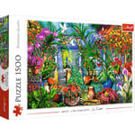 Trefl - Jardin Secret - Puzzle de 1500 Pièces - Puzzle sur Le Thème des Plantes, Fleurs Colorées, Animaux, Bricolage, Créatif, Amusement, Puzzles Classiques pour Adultes et Enfants de 12 Ans et Plus