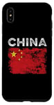 iPhone XS Max China Flag Distressed - Men Women Kids - Chinese Flag Case