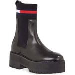 Bottines Tommy Jeans  flatform chelsea sock