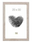 Deknudt Frames S45RH1 Cadre Photo Moulure Bloc Bois Blanc 20 x 30 cm