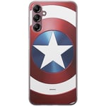 ERT GROUP Coque de téléphone Portable pour Samsung A14 4G/5G Original et sous Licence Officielle Marvel Motif Capitan America 025 Parfaitement adapté à la Forme du téléphone Portable, Coque en TPU