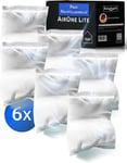 Lite Lot de 6 recharges pour déshumidificateur I 450 g de granulés déshumidificateur I Recharge pour salle de bain et cuisine I Protection contre les moisissures et les odeurs