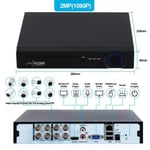 IDOME CCTV HOME SECURITY 5 IN 1 DVR 8 Channel Full HD 1080P  2MP CAMERA KIT UK