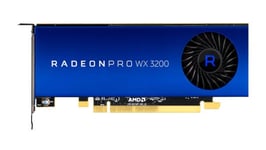 Näytönohjain: AMD Radeon Pro WX 3200 4GB GDDR5 4x Mini-DisplayPort 50W PCI Gen3 x16