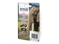 Epson 24XL - 9.8 ml - XL - lys magenta - original - blekkpatron - for Expression Photo XP-55, 750, 760, 850, 860, 950, 960, 970 Expression Premium XP-750, 850