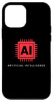 Coque pour iPhone 12 mini Technologie de puce informatique intelligence artificielle IA