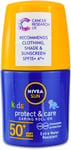 Nivea Sun Kids Protect and Moisture Roll On SPF50 50ml X 1