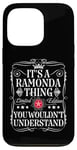 Coque pour iPhone 13 Pro Le nom de Ramonda est une histoire de Ramonda que vous ne comprendriez pas