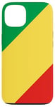 Coque pour iPhone 13 Drapeau de la République du Congo Proud Patriot Souvenir Fan