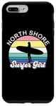 Coque pour iPhone 7 Plus/8 Plus Surfer Girl North Shore Hawaii Hawaii Surf Beach