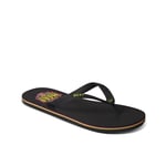 Reef Mens Seaside Brazil Sandals - Black - Size UK 12