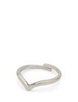 Pilgrim Lulu Recycled Stack Ring Silver