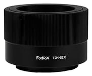 Fotodiox Lens Mount Adapter Compatible with T-Mount (T/T-2) Thread Lenses on Sony E-Mount Cameras