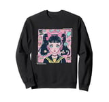 Aesthetic 90s Pop Culture Kawaii Nostalgic Retro Style Sweatshirt