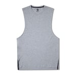 One Athletic Iverson II Men's Vest, Small, Grey Marl