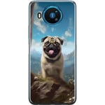Mobildeksel til Nokia 8.3 5G med Glad Hund motiv