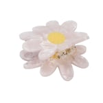 (White Daisies)Hair Claw Clips Elegant Flower Shape Hair Clip Styling Tool XXA