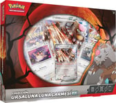 Pokémon JCC Collection Ursaluna Lune cramoisie ex (4 Cartes holographiques et 4 boosters de JCC