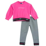 Chicco, Tenue Gym Fille, Ensemble avec Pantalon Enfant Confortable et Pull, en Tissu Doux Lavable en Machine, Vêtements Bébé Fille et Fille, Conçu en Italie