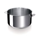 Bekaline 12326164 Evolution Corps de Casserole en acier inoxydable 16 cm, Argenté