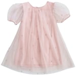 DOLLY by Le Petit Tom Pearl Tyllklänning Ballet Pink | Rosa | 1-3 years