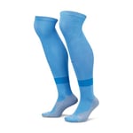 Nike FQ8253-412 Strike Dri-FIT Socks Unisex UNIVERSITY BLUE/ITALY BLUE/MIDNIGHT NAVY Size XS