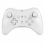 Wii U-kontroll, Uppladdningsbar Bluetooth Dubbel Analog Kontroll White