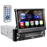 Audiocore AC9100 Autoradio multimédia Bluetooth Mains Libres LCD 7" écran Tactile 1080P MP5 AVI DivX RDS télécommande Radio numérique 1 DIN