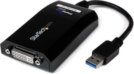 Adaptateur USB 3.0 vers DVI - Adaptateur Vidéo Double Écran/Multi-Écrans de Carte Graphique /Vidéo Externe USB 3.0 vers DVI - Adaptateur d'Affichage USB - 2048 x 1152 (USB32DVIPRO).[V783]