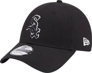 New Era New Era Team Outline 9Forty Chicago White Sox Cap 60364405 Svart Osfm