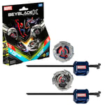 Beyblade X Marvel Spider-Man 3-60F vs. Venom 3-80N