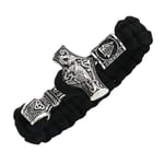 Thors hammare armband viking keltisk knut accessoarer 23cm