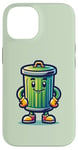 iPhone 14 Garbage Trash Can Cartoon Character Design Case