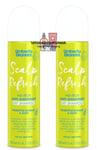 2 x Umberto Giannini SCALP REFRESH No Itch  Anti Dandruff Dry Shampoo 200ml