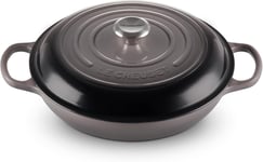 Le Creuset Signature Enamelled Cast Iron Shallow Casserole Dish With Lid, 30 cm