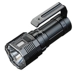 fenix LR60R, Rechargeable Long Range Ultra Bright LED Searchlight Torch | 21,000 Lumens | 1085m | 113 Hrs Max | Large Capacity Battery | 45w Fast Charging | OLED Screen | Power Bank | IP68